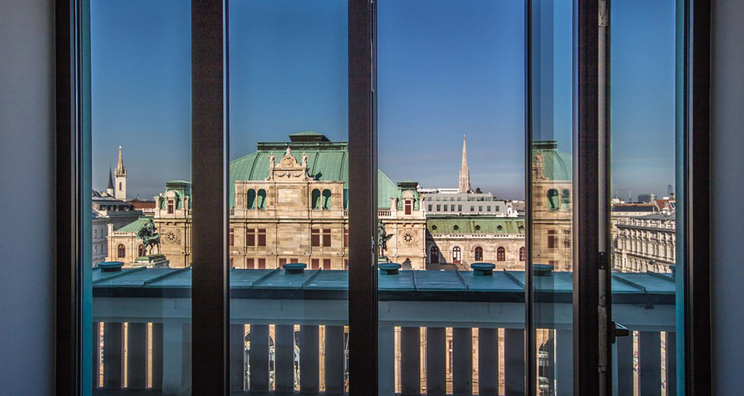 Oper Buero Aussicht Balkon