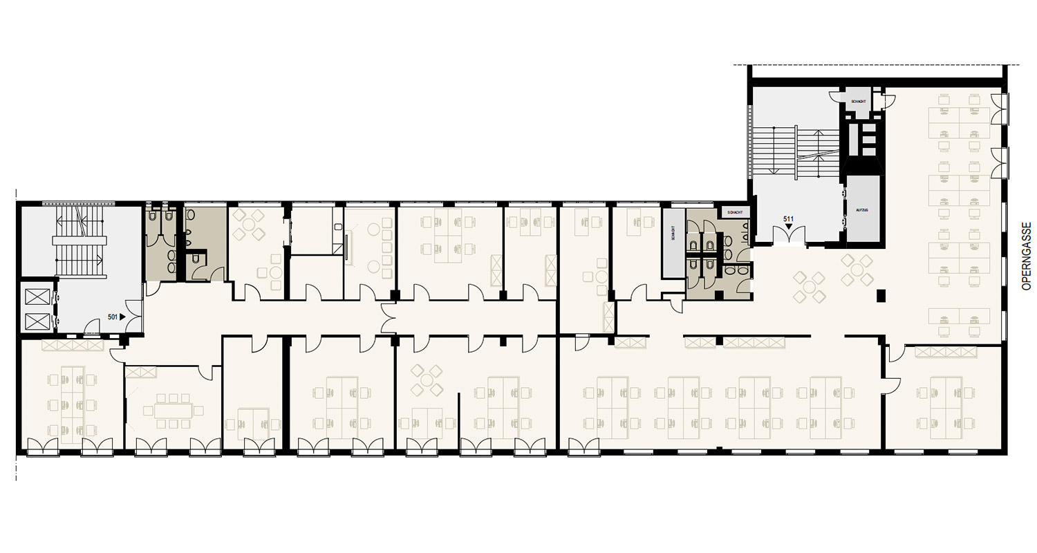 Opernringhof Gebaeudeplan